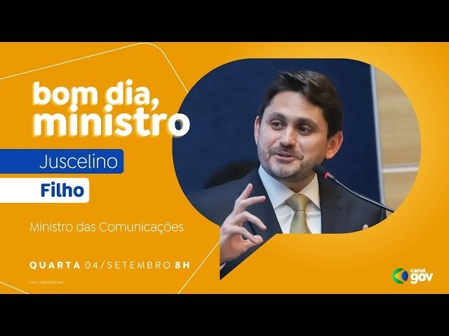 Juscelino Filho, das Comunicações, detalha ações e programas de inclusão digital no “Bom Dia, Ministro”