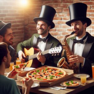 Depois de uma serenata que aquecera corações e arrancara lágrimas, Fredi, Jon, a cantora e a amiga Sônia voltavam para casa em uma noite estrelada. A atmosfera no carro era de satisfação, mas também de cansaço. Até que Fredi quebrou o silêncio: — Gente, eu preciso de um banheiro! Agora! Urgente kkkkk