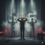 A cegueira ideológica e o teatro das cortinas de fumaça