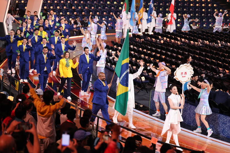 Abertura da WorldSkills 2026 nesta terça-feira (22) - divulgação WorldSkills